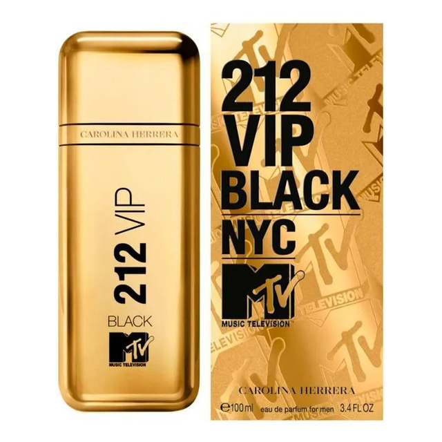 212 Vip Black Mtv Carolina Herrera 100 Ml Edp 212 Vip Black Mtv Carolina Herrera 100 Ml Edp