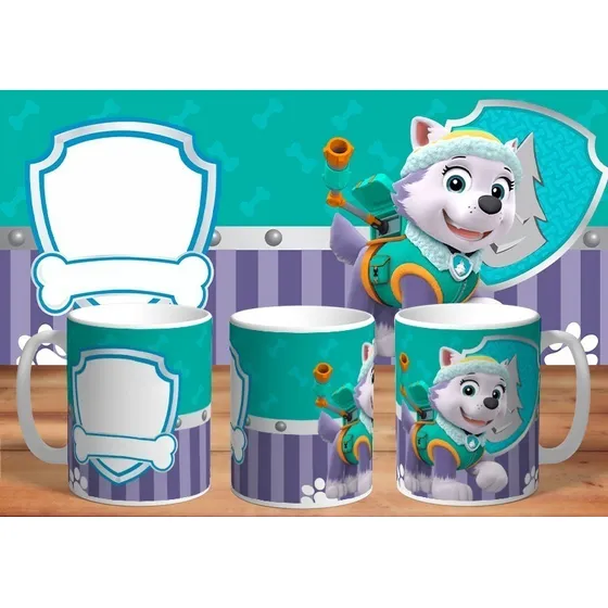 Taza De Cerámica Sublimada Paw Patrol: Everest