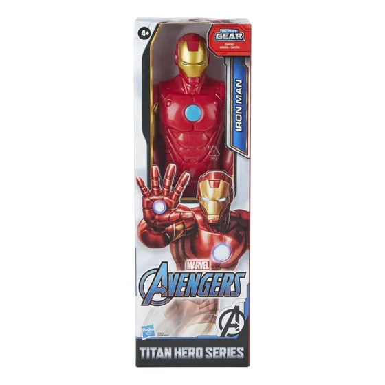 Figura De Acción De Iron Man Articulada Titan Hero Series A - Avengers De Hasbro