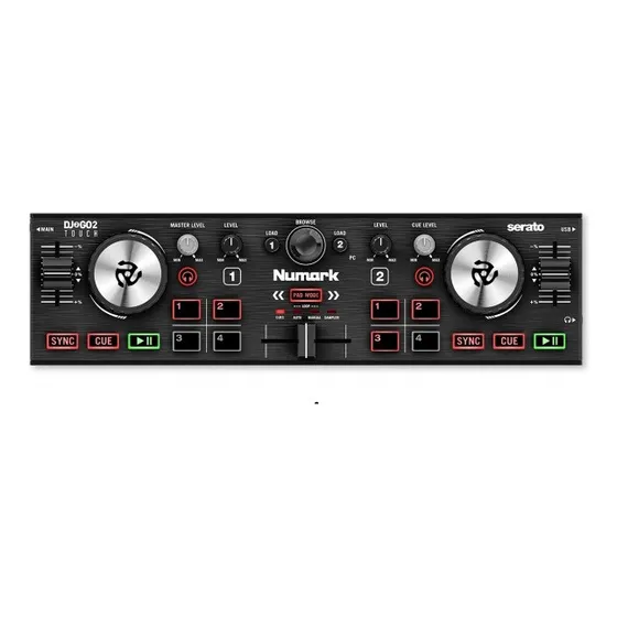 Mezclador Portátil 2 Canales Numark Dj2go2
