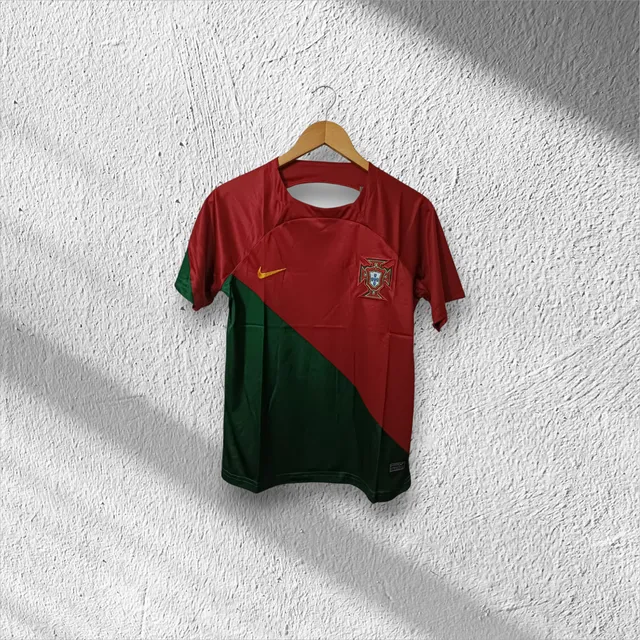Camisa De Portugal Mundial 2022 Local Y Visitante