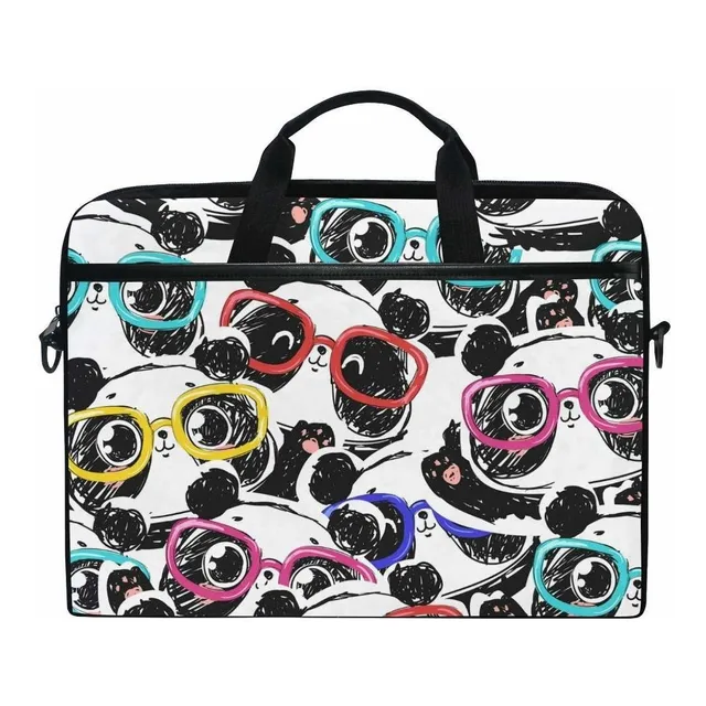 Lindo Animal Panda Colorido Lente 13 13.3 14 Portatil