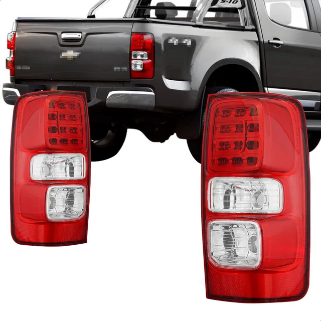 Par Lanterna Chevrolet S10 2012 2013 Modelo Ltz Em Led