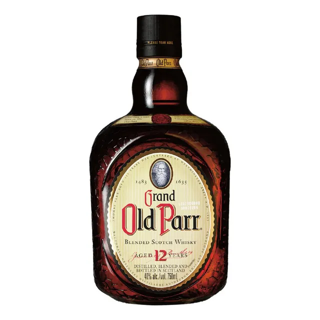 Pack De 2 Whisky Grand Old Parr 12 Años Blend 750 Ml