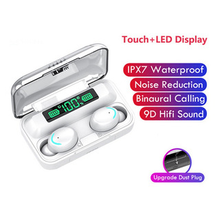 Fone De Ouvido Sem Fio Tws F9 Bluetooth Touch Display Fone De Ouvido Sem Fio Tws F9 Bluetooth Touch Display