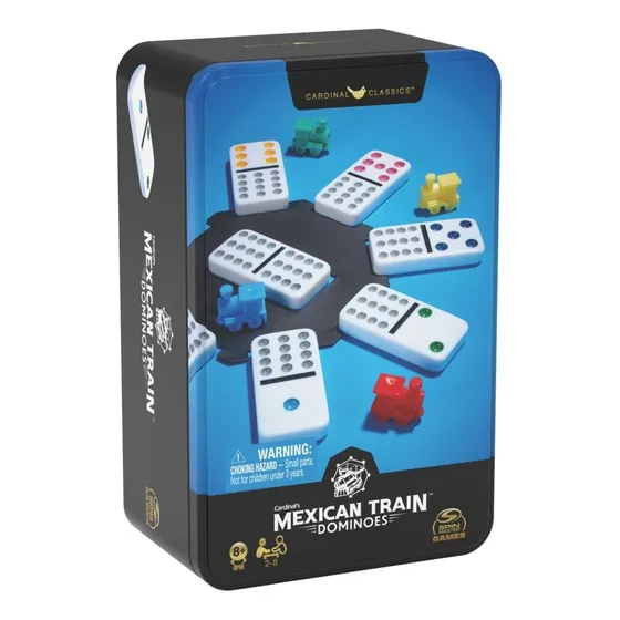 Juego De Mesa Cardinal Mexican Train Dominoes 2-8 Jugadores