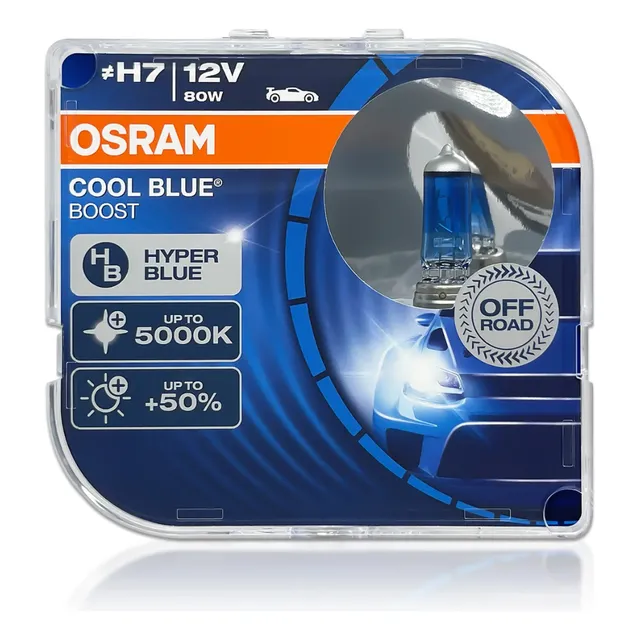 Ampolleta Osram H7 Cool Blue Boost (x2)