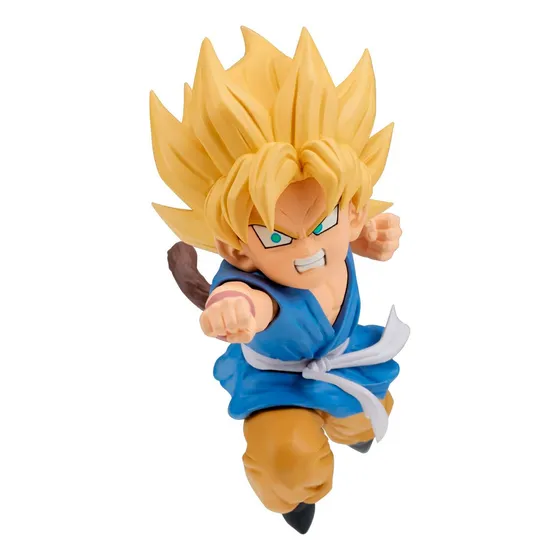 Figura Coleccionable De Dragon Ball Gt Ss Goku Vs Super 17