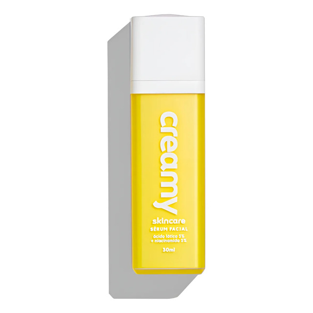 Serum Facial Creamy Acido Latico 5% e Niacinamida 5% 30ml
