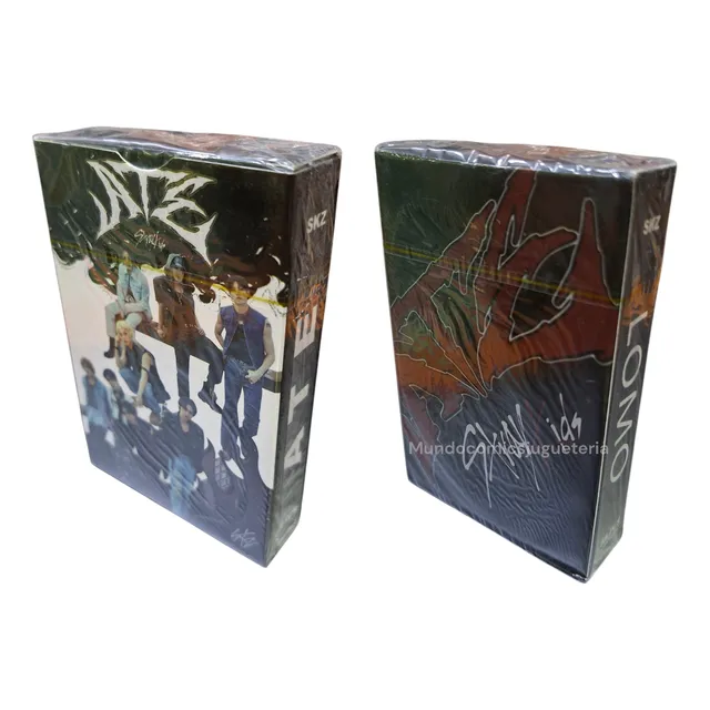 Caja De 55 Cartas Fotograficas K-pop Stray Kids Lomo Cards 