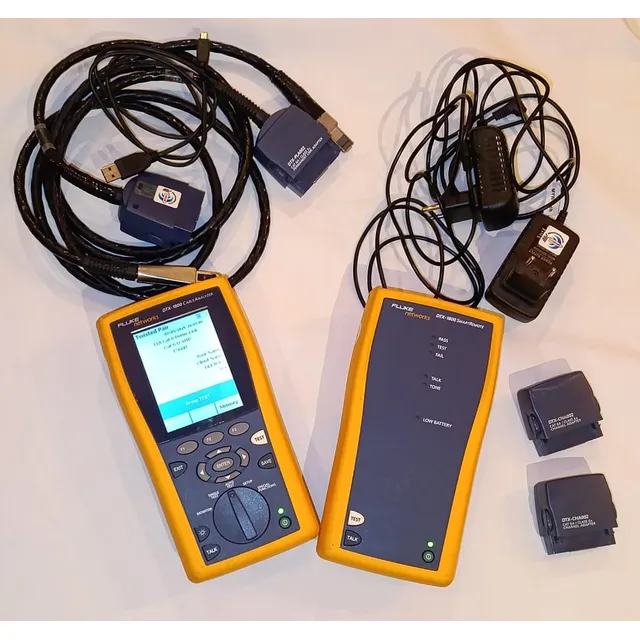 Certificador De Redes Fluke Dxt-1800