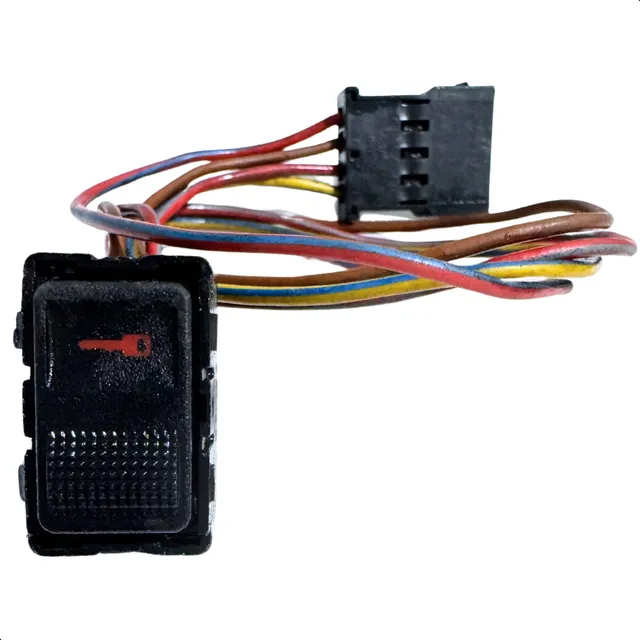 Botão Trava Porta Dianteira Esquerda Audi A3 150cv 1998 A 06