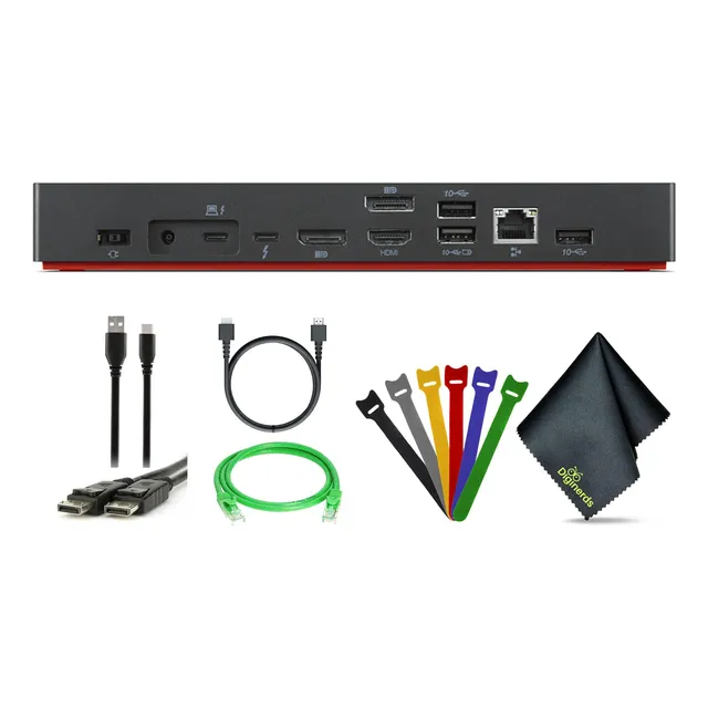 Estación De Acoplamiento Lenovo Thinkpad Thunderbolt 4 40b00