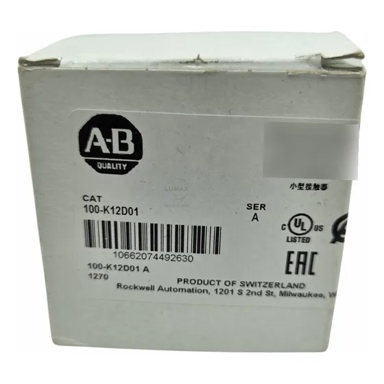 Allen Bradley 100-k12d01 Contactor