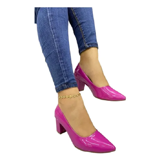Tacones Charol Para Dama Ref. 229a