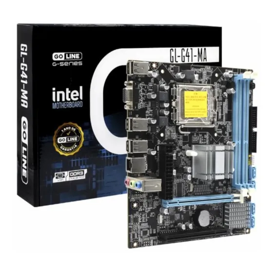 Placa Mae Mb Goline Socket 775 Gl-g41-ma Entrega Pronta