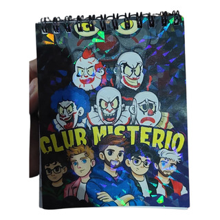 Libreta Fede Vigevani Club Misterio De 10x15cms Holografica Libreta Fede Vigevani Club Misterio De 10x15cms Holografica
