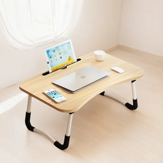 Mesa Plegable Notebook Laptop Desayuno Trabajo Portátil Cama