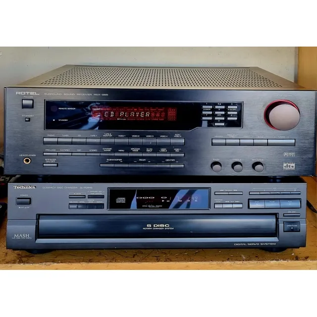 Rotel Receiver Rsx-965 Hi-fi Am Fm Stereo Entrada Tornamesa