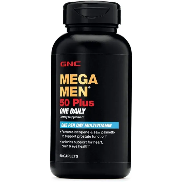 Suplemento Gnc Mega Men 50 Plus One Daily