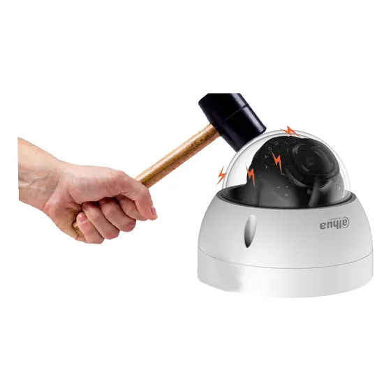 Cámara Ip Wifi Dahua Exterior Autonoma Sd Ik10, Antigolpes