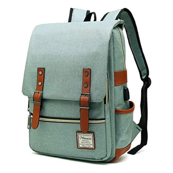 Mancio - Mochila De Portátil Para Mujer, Hombre,