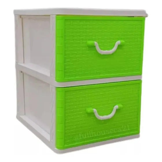 Gavetero Plastico 2 Niveles Duraplas Gama De Colores
