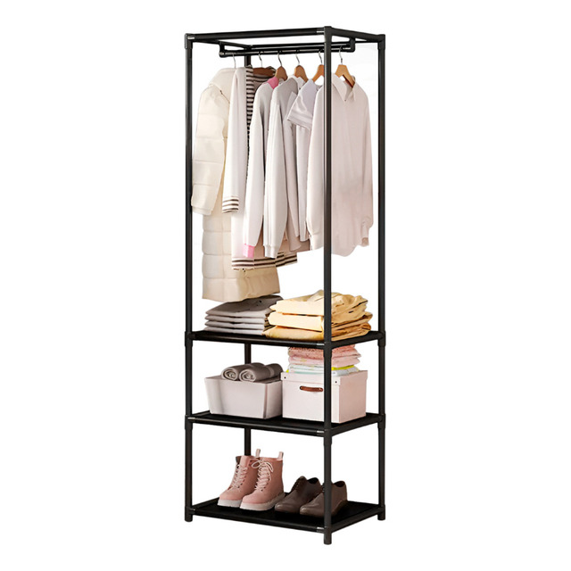 Armário Aberto Arara Roupa Organizador Prateleira Cabideiro Armário Aberto Arara Roupa Organizador Prateleira Cabideiro