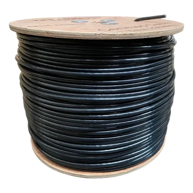 Cable de red par trenzado UTP VNS Computo B03 305 m color negro