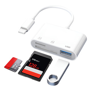 Adaptador Lector De Tarjetas 3 En 1 Para Usb Tarjeta Sd Y Tf Adaptador Lector De Tarjetas 3 En 1 Para Usb Tarjeta Sd Y Tf