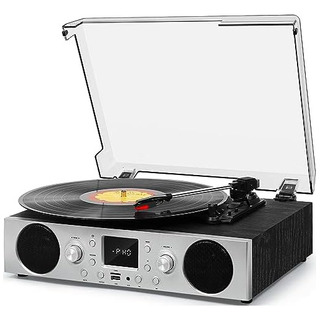 Tocadiscos De Vinilo Bluetooth Con Bocina Tocadiscos Vintag Tocadiscos De Vinilo Bluetooth Con Bocina Tocadiscos Vintag