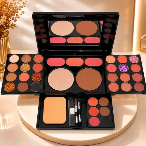 Kit De Paleta De Maquiagem Com 187 Cores A Zx | Parcelamento sem juros