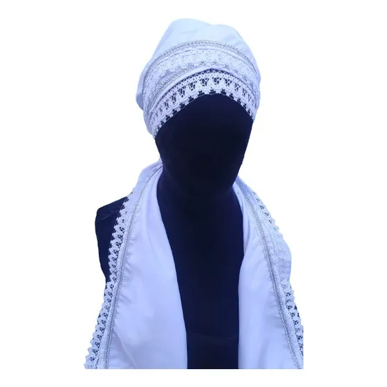 Pano De Cabeça Ojá Turbante Umbanda Candomblé Luxo 2.60 X 30