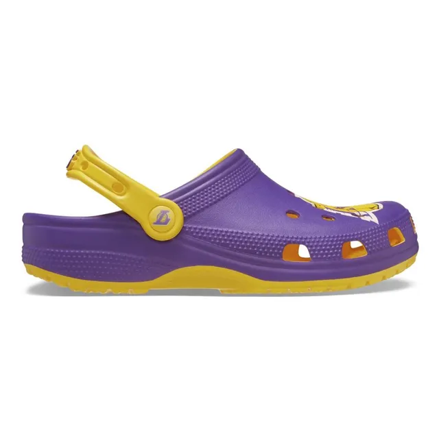 Sandália Crocs Classic Clog Los Angeles Lakers Sunflower