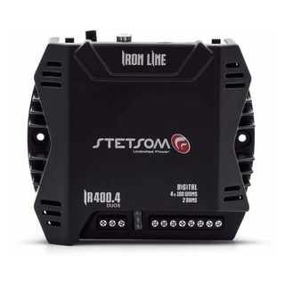 Módulo Stetsom 400 Rms Ir 400.4 Duos 4 Canais Digital Módulo Stetsom 400 Rms Ir 400.4 Duos 4 Canais Digital