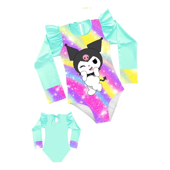 Traje De Baño Bañador Versión Sencilla Kuromi