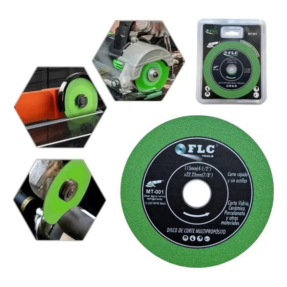 Disco Corte Vidrio, Ceramica Y Porcelanato - Flc Original.