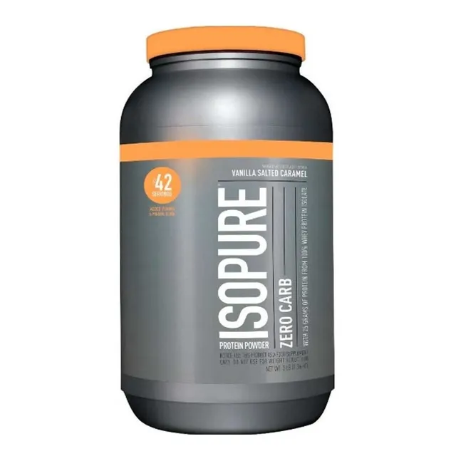 Suplemento en polvo Isopure Proteína sabor vanilla/salted caramel x 1.36kg