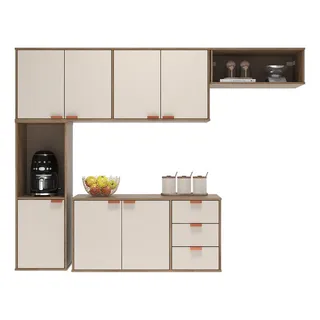 Cozinha Modular Suspensa Com Design Escandinavo Moderno Cozinha Modular Suspensa Com Design Escandinavo Moderno