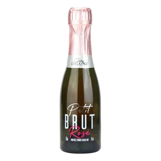 Mini Espumante Gran Legado Petit Brut Rosé 187ml Baby