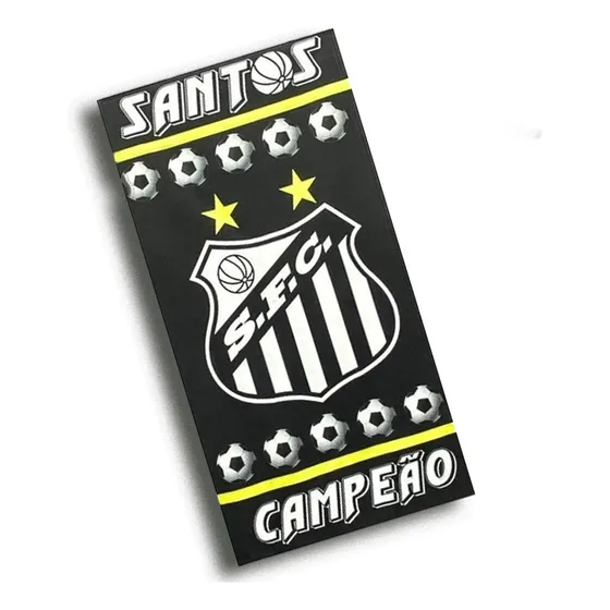 Toalha De Time Banho Piscina Praia Santos Futebol
