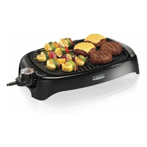 Parrilla Para Interiores \u002F Exteriores Hamilton Beach 31605 N Color Negro | Cuotas sin interés