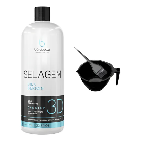 Alisamento Capilar 3d Borabella Selagem 3d Orgânica Restaura