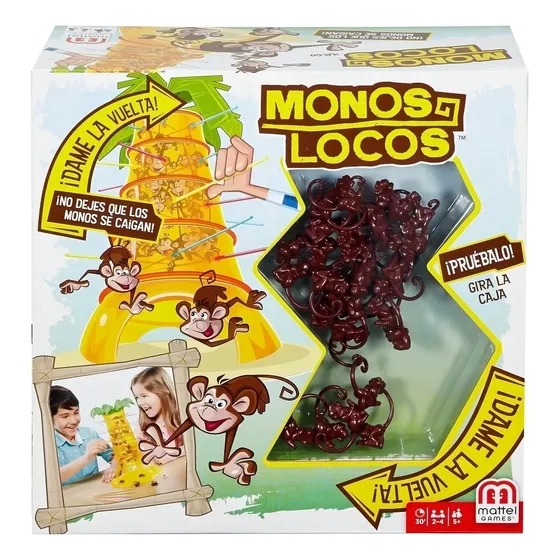 Mattel games Monos locos Clásica T1852 Español