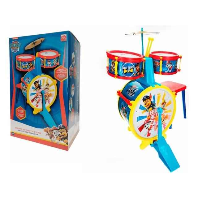 Bateria Musical Para Niños Paw Patrol