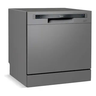 Lava Louças Midea 8 Serviços Cinza Dwa08s2 - 220 Volts 220v Lava Louças Midea 8 Serviços Cinza Dwa08s2 - 220 Volts 220v