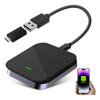 2in1 Car Play Adaptador Inalámbric Para Apple Y Android Auto 2in1 Car Play Adaptador Inalámbric Para Apple Y Android Auto