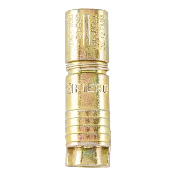 Taquetes Expansivos 1/4  Sin Tornillo 100 Piezas Fiero 47364