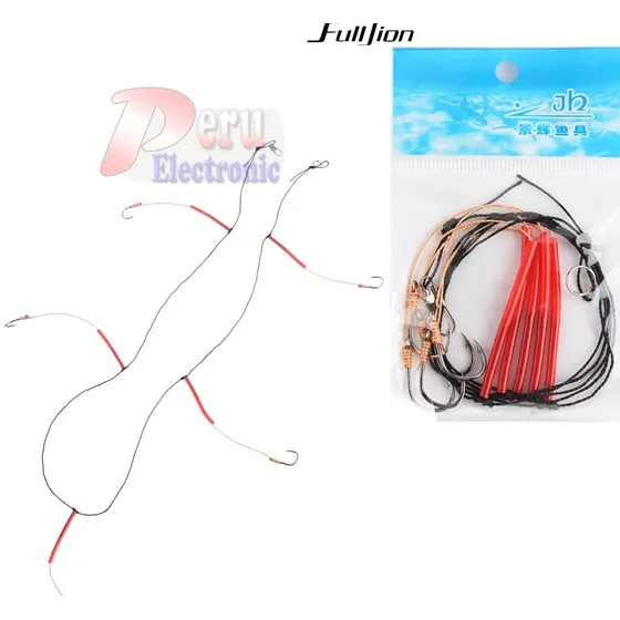 Anzuelos  Pesca Trolling X3 Señuelos Multifilamento Lider