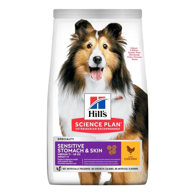 Hills Sensitive Stomach & Skin 15,5 Lb Nal